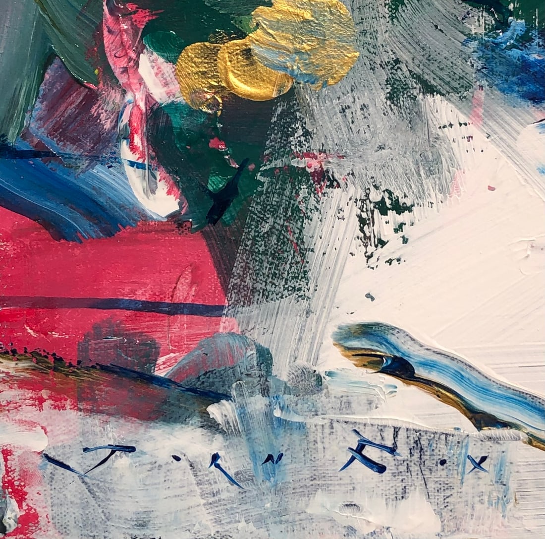 Jorn Fox (Abstract) Signed Original Acrylic - 5