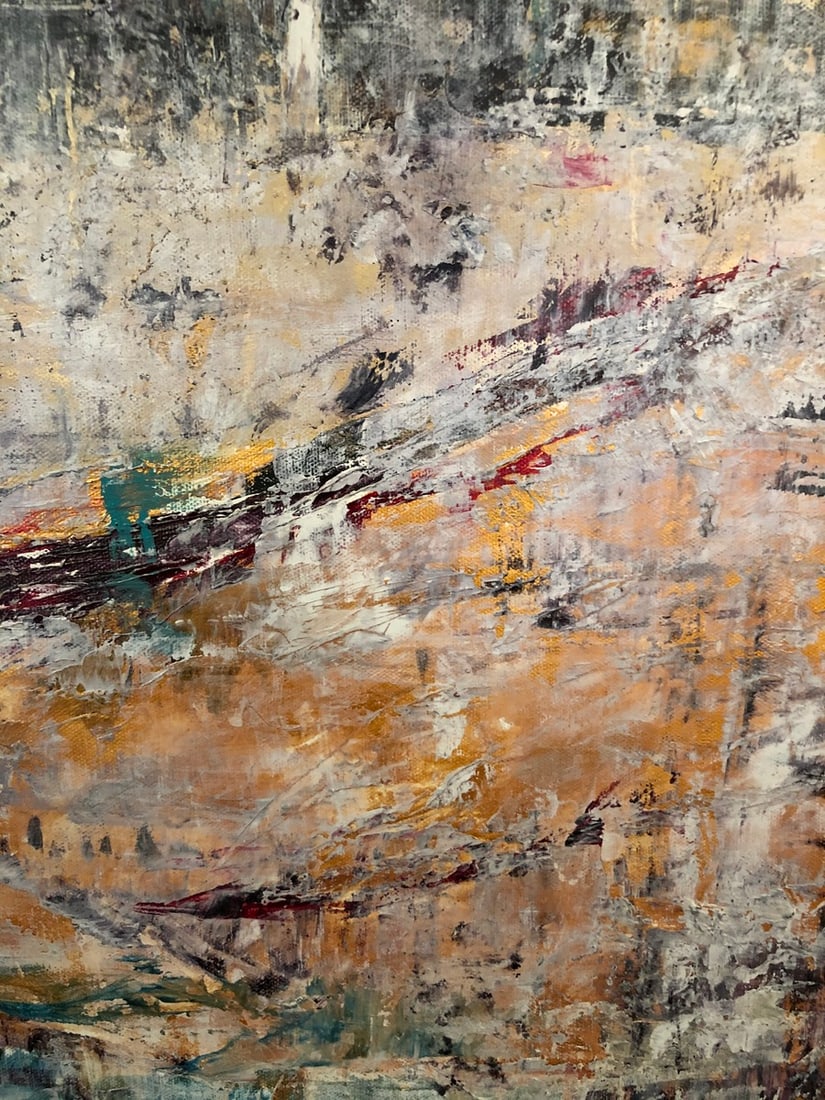 Barbara Owens "Aerial" Acrylic on Canvas - 4
