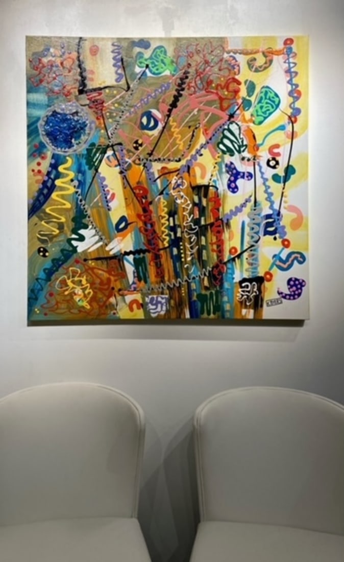 Kimm Byers "The Color Vortex" Signed Original - 2