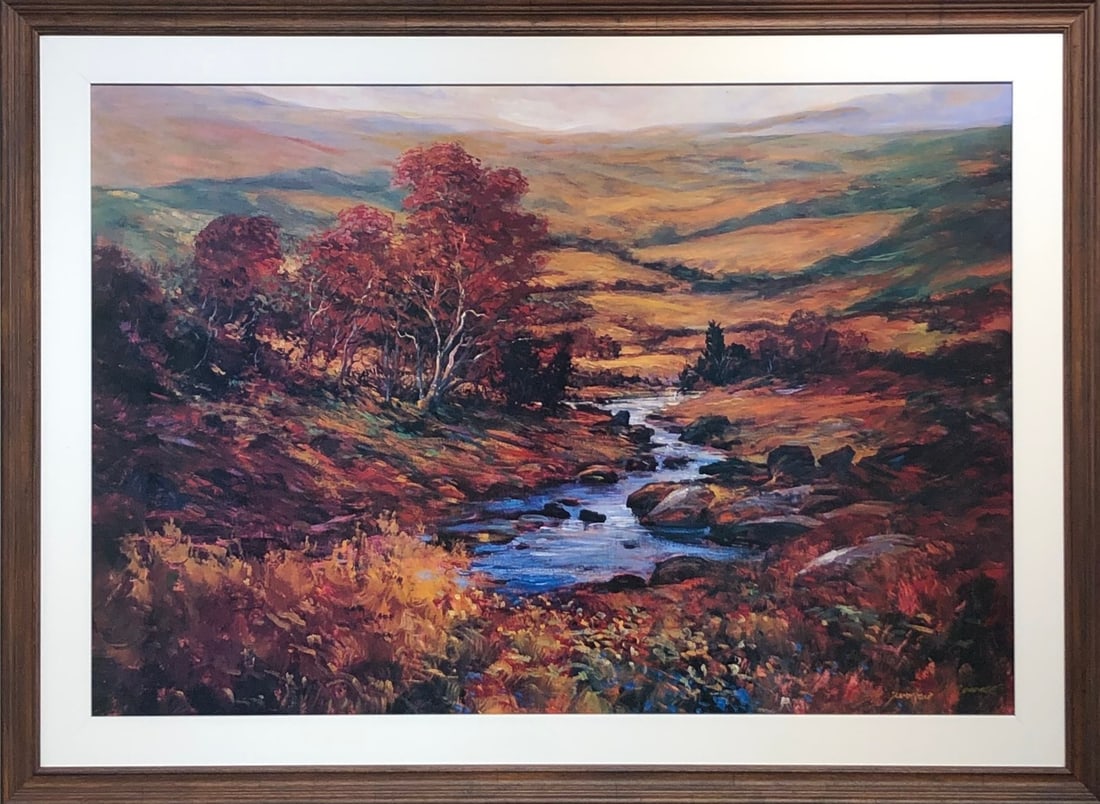 Michael Schofield "Daybreak" Signed Lithograph: Presenting a Lithograph on Paper by Michael Schofield: "Michael Schofield "Daybreak" Signed Lithograph". This work, measuring 30 x 40 x 2 inch, is available now at auction on LiveAuctioneers. Artist: 
