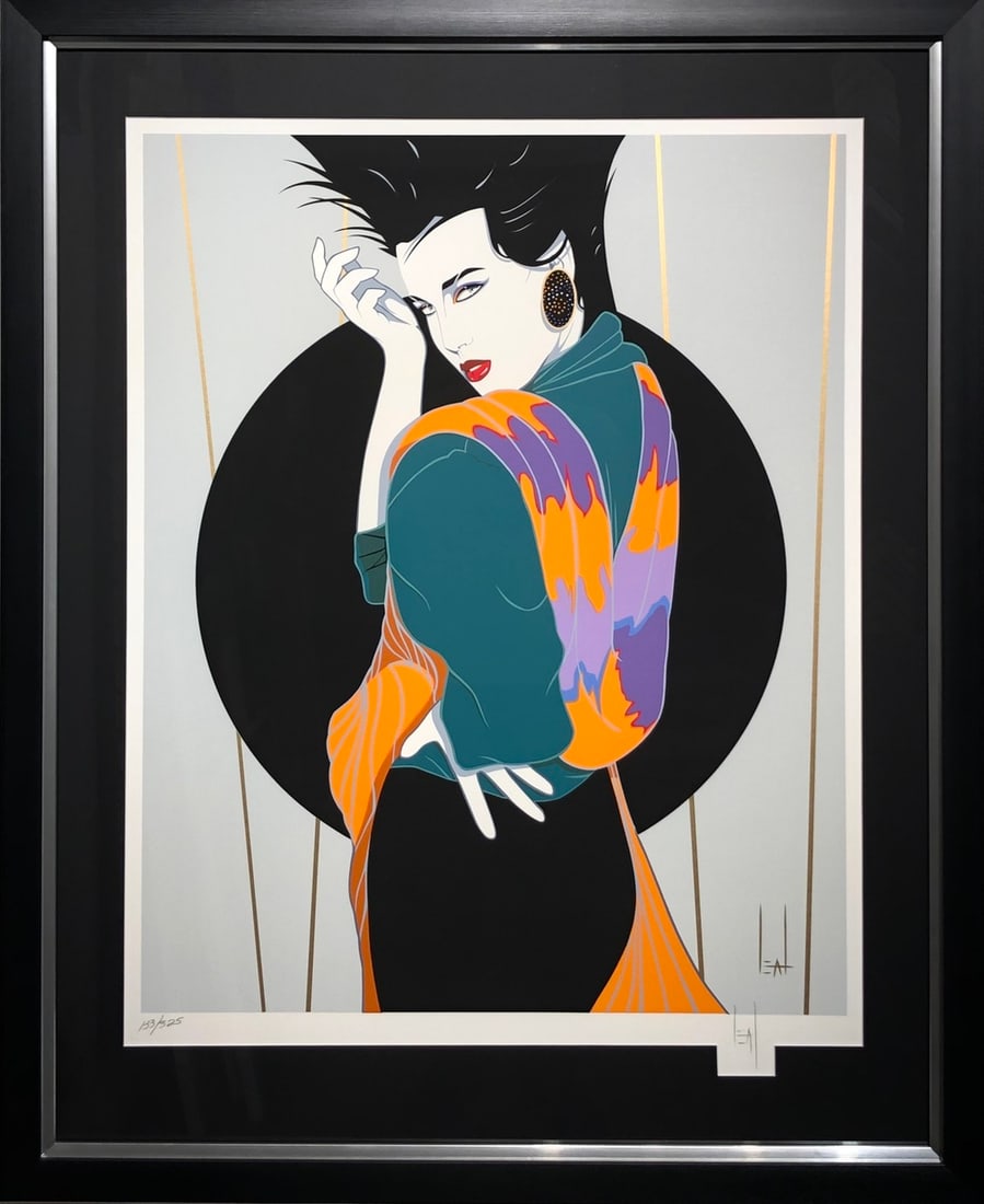 Steve Leal "Keily" Signed Serigraph LE: Presenting a limited edition Serigraph on Paper by Steve Leal: "Steve Leal "Keily" Signed Serigraph LE". This Serigraph on Paper (Edition: 133/325), measuring 41 x 34 x 2 inch, is a sought-after limit