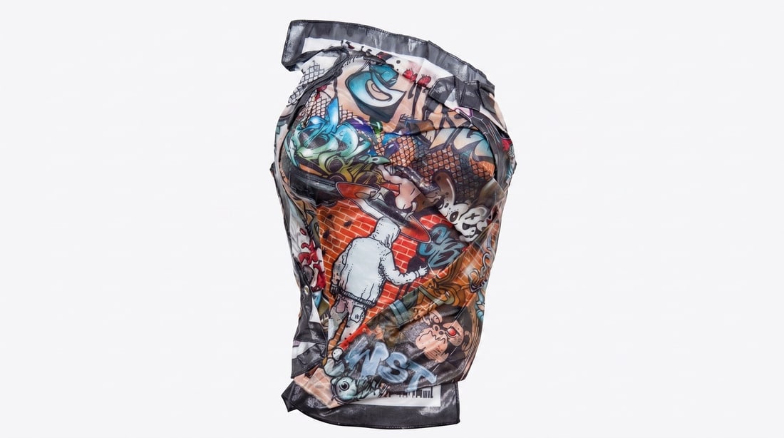 Mercedes Brunelli "Street Style", Fabric/Resin: Presenting this Mercedes Brunelli Sculpture: "Mercedes Brunelli "Street Style", Fabric/Resin". This piece, measuring 19 x 9 inch, is available at auction on LiveAuctioneers. Artist: Mercedes Brunelli 
