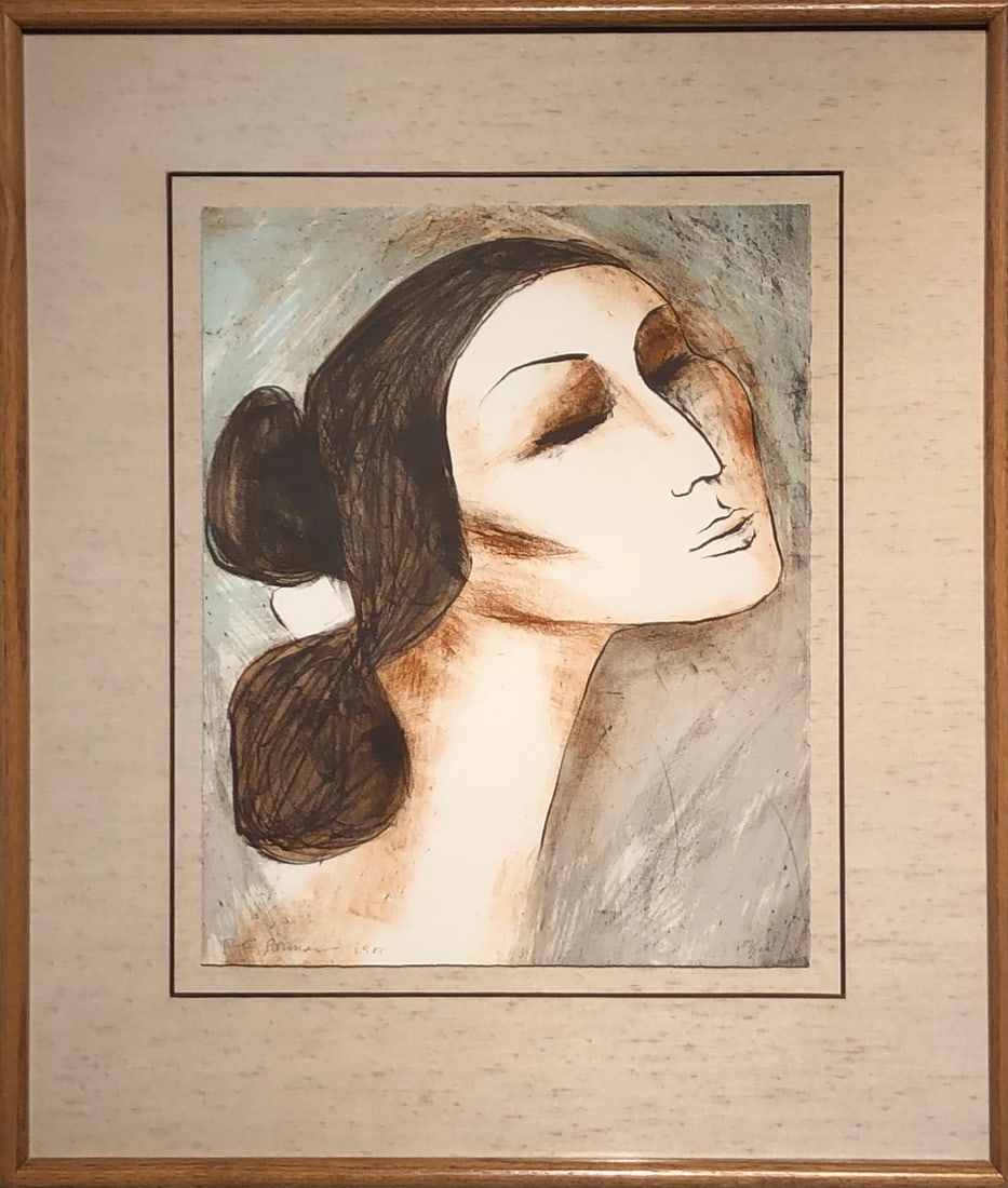 R.C. Gorman "Miriam" Signed Serigraph LE (1981) (1 of 7)