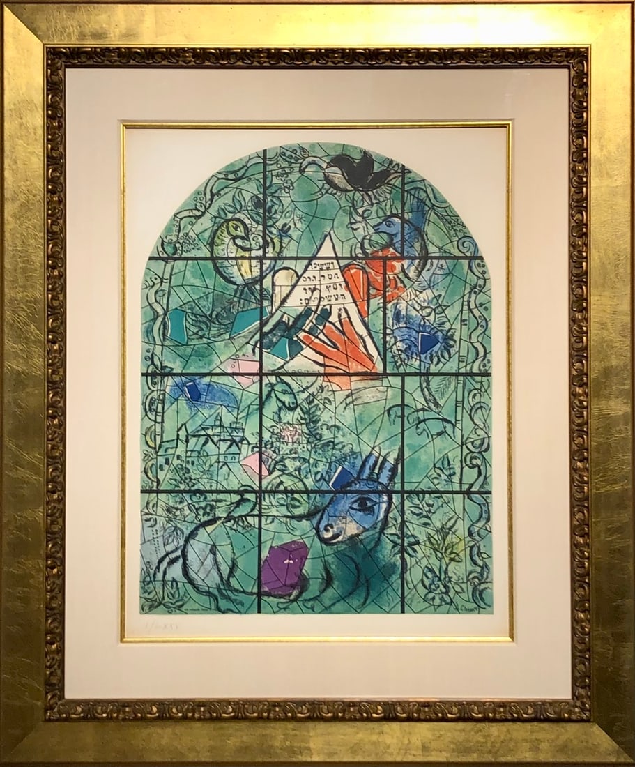 Marc Chagall "The Trive of Issachar, CS.17" Lithograph LE (1 of 10)