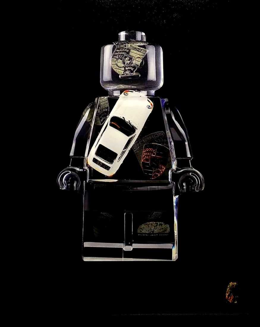 Vincent Sabatier "Porsche 911" Signed Embossed Giclee (1 of 5)