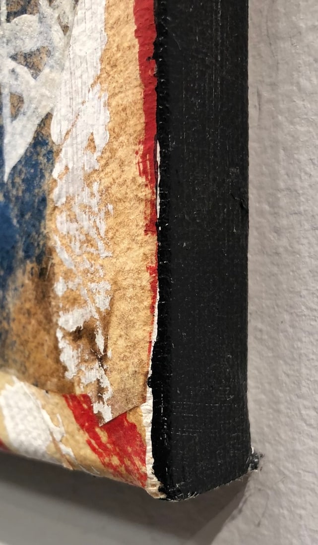 Barbara Owens "Freedom? (American Flag)" Signed Original - 5