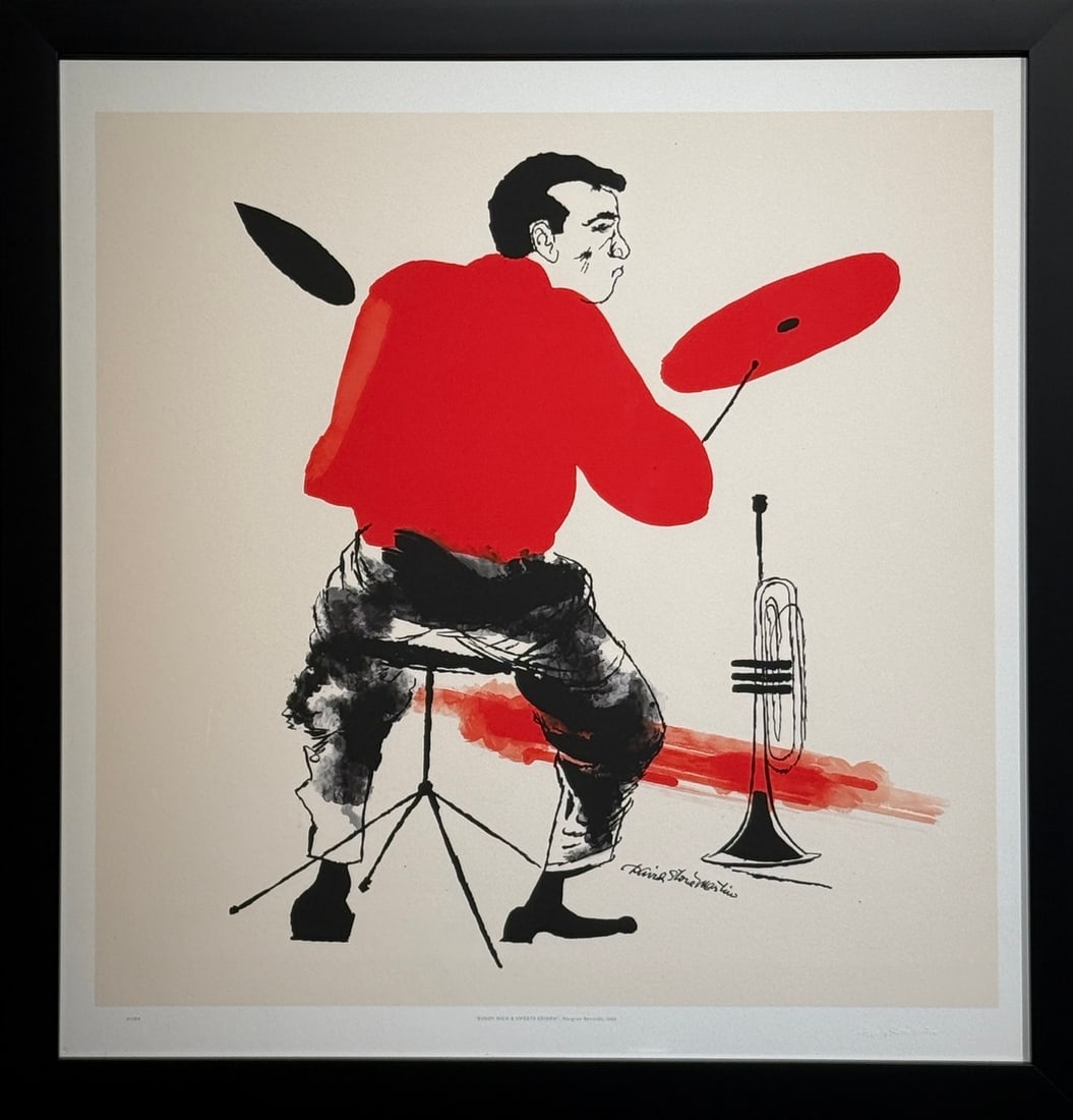 David Stone Martin "Buddy & Sweets" Original Giclee on Paper: Presenting a limited edition Original Giclee on Paper by David Stone Martin: "David Stone Martin "Buddy & Sweets" Original Giclee on Paper". This Original Giclee on Paper (Edition: Jan-80), measuring