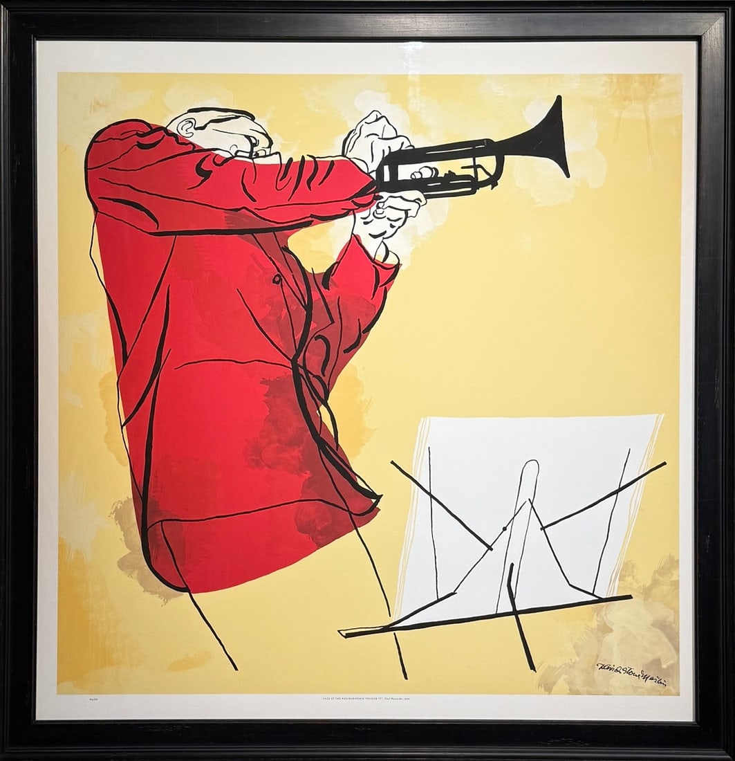 David Stone Martin "Jazz at the philharmonic Volume IV" Original Giclee on Paper: Presenting a limited edition Giclee on Paper by David Stone Martin: "David Stone Martin "Jazz at the philharmonic Volume IV" Original Giclee on Paper". This Giclee on Paper (Edition: Apr-50),