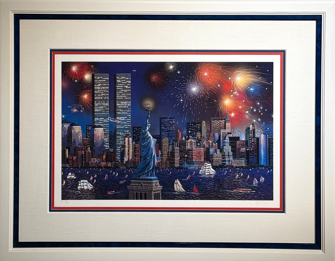 Alexander Chen "Manhattan Celebration" S/N LE Serigraph on paper (1 of 7)