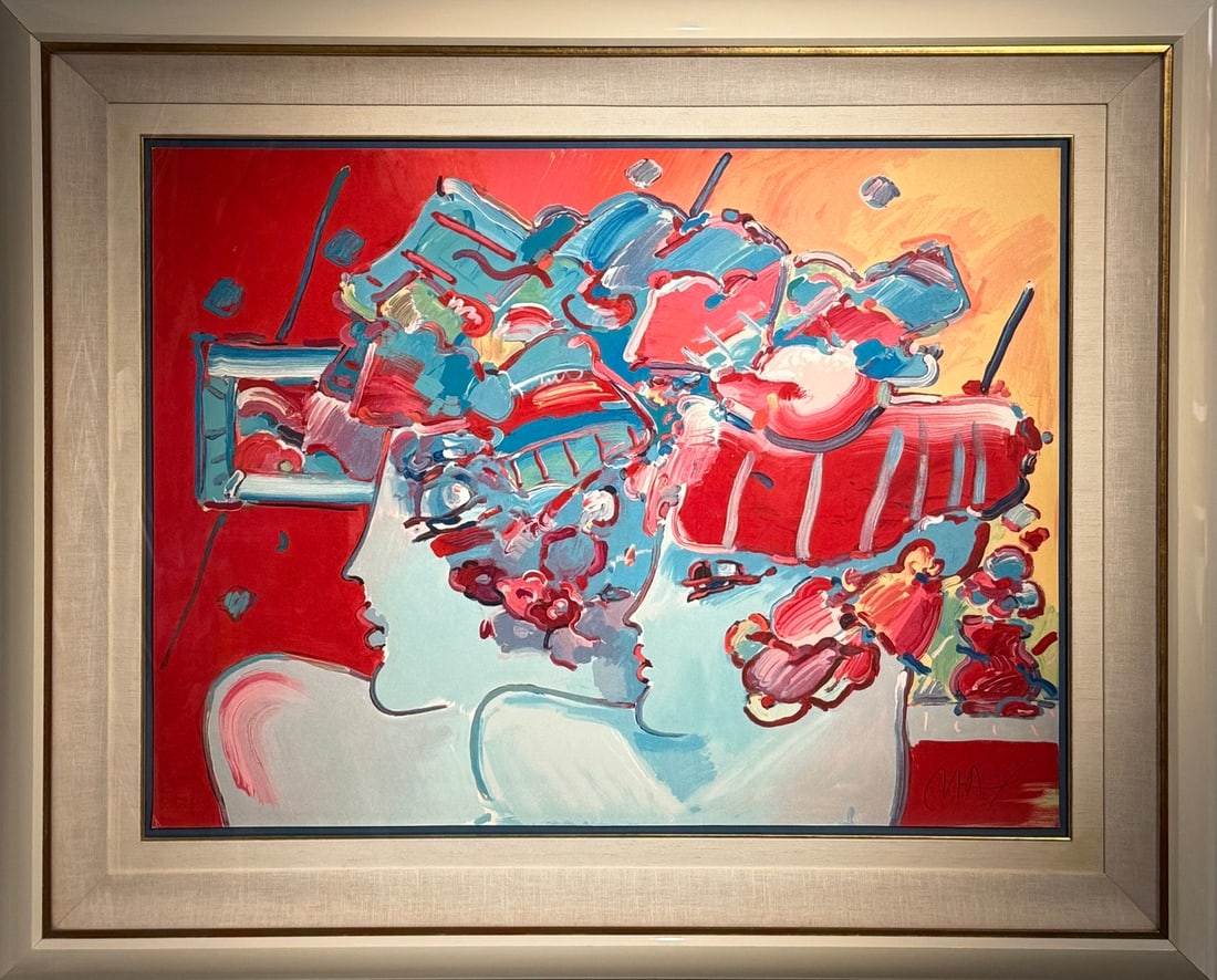 Peter Max S/N LE "Les Mondrian Ladies": Presenting a limited edition Mixed Media by Peter Max: "Peter Max S/N LE "Les Mondrian Ladies"". This Mixed Media (Edition: 263/300), measuring 44 x 54 x 2 inch, is a sought-after limited edition by