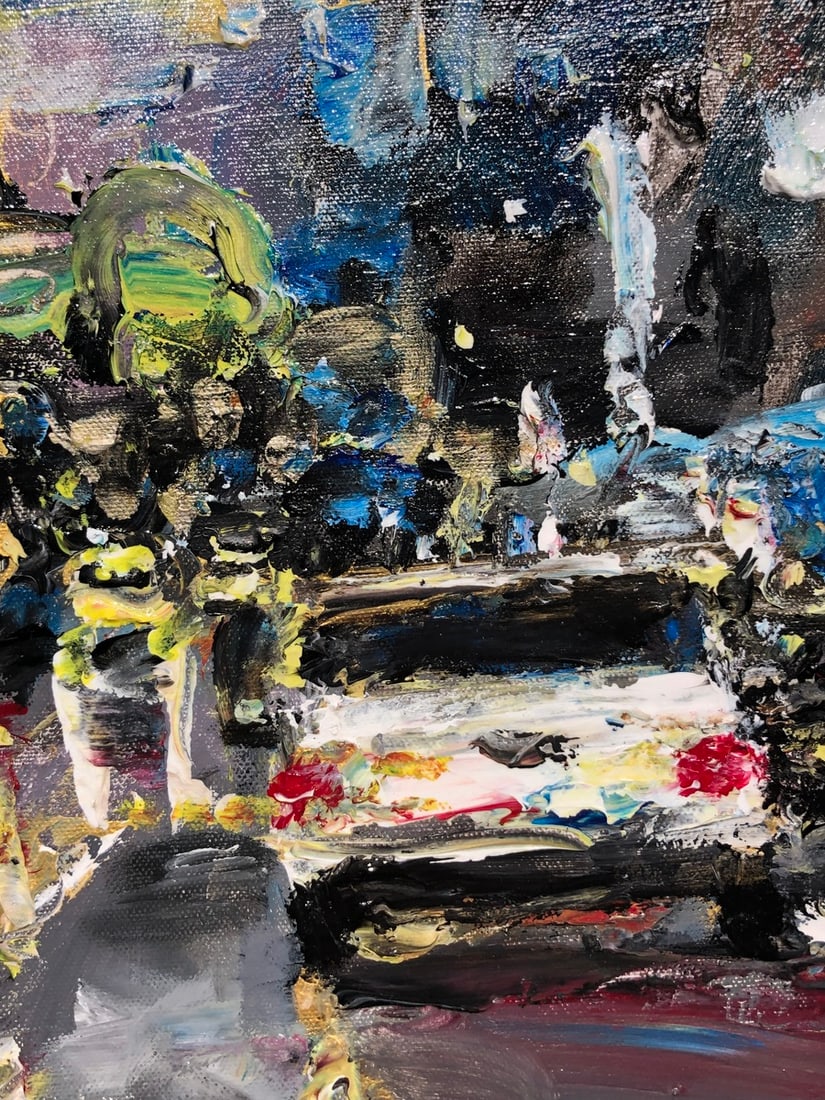Jorn Fox (NYC) Signed Original Acrylic - 2