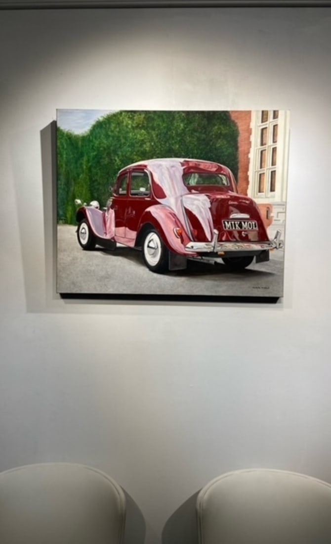 Michelle Michael "1954 Citroen" Signed Original - 2