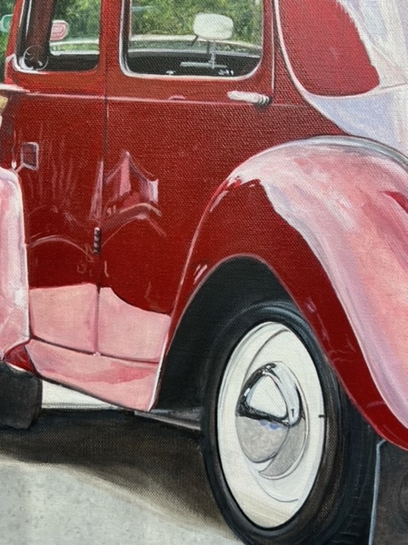 Michelle Michael "1954 Citroen" Signed Original - 3