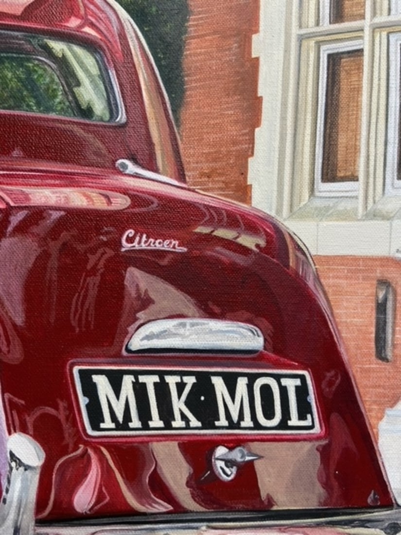 Michelle Michael "1954 Citroen" Signed Original - 4