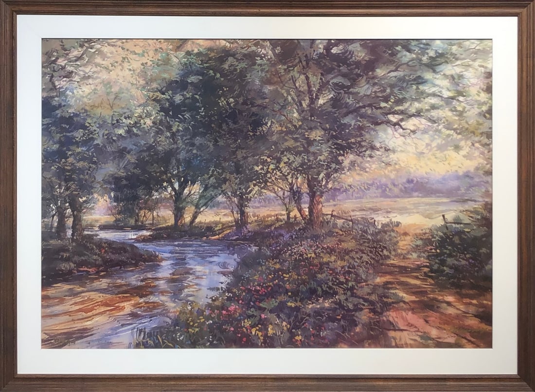 Michael Schofield "Blossomwood" Signed Lithograph LE (1 of 6)