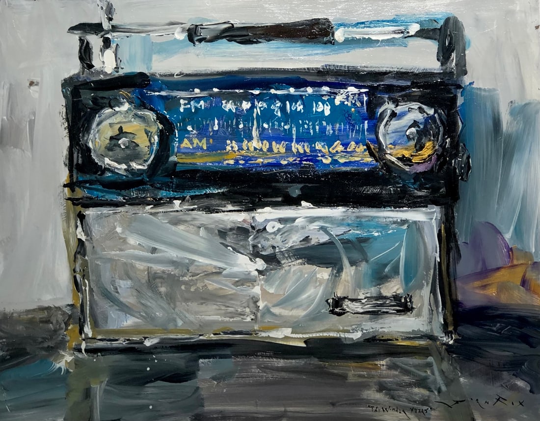 Jorn Fox "The Wonder Years" Signed Original Acrylic: Offered here is an original Acrylic on Board by Jorn Fox: "Jorn Fox "The Wonder Years" Signed Original Acrylic". This one-of-a-kind piece, measuring 22 x 28 x 2 inch, is a rare opportunity for collect