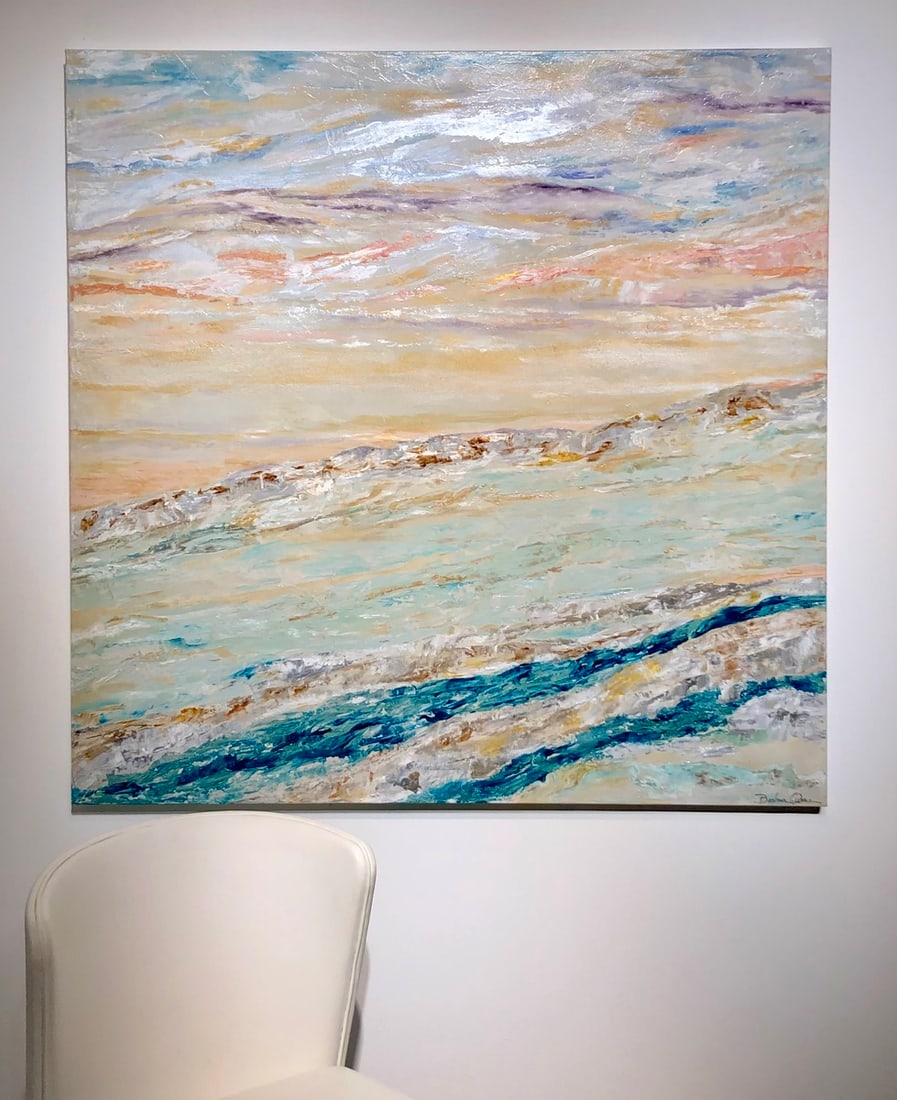 Barbara Owens "Harmony" Signed Original Acrylic - Abstract - 2