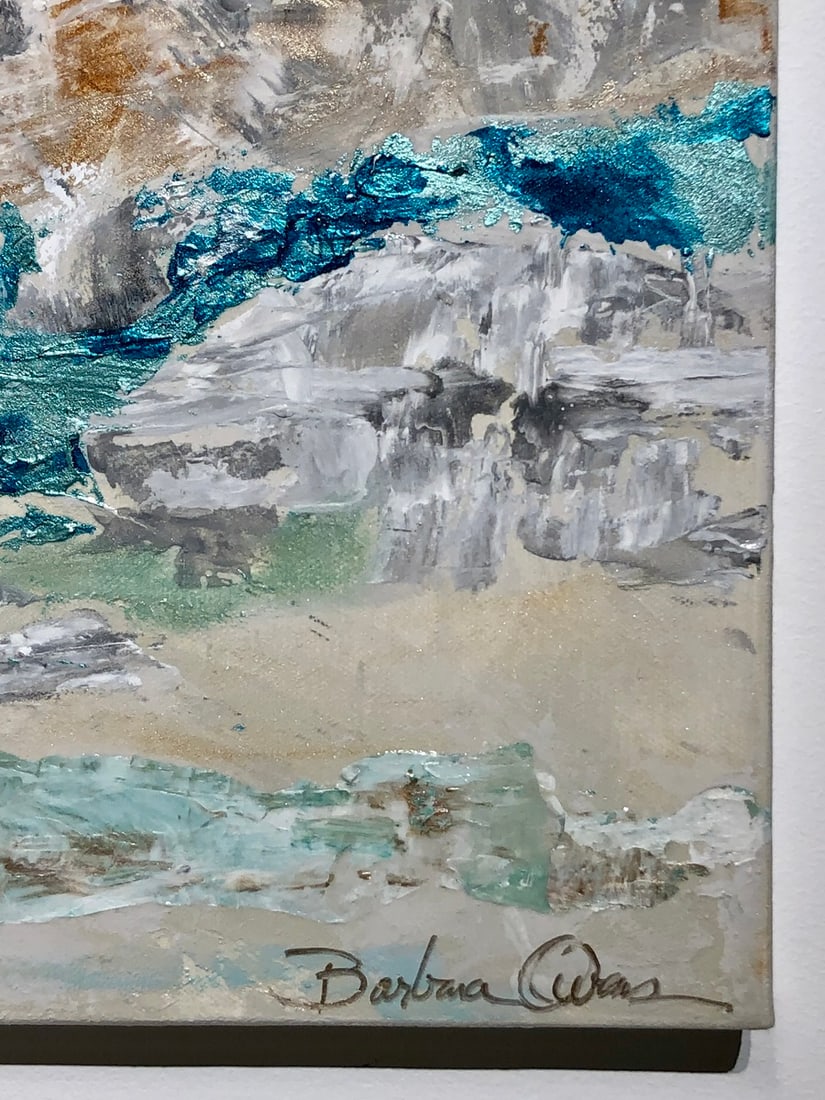 Barbara Owens "Harmony" Signed Original Acrylic - Abstract - 3