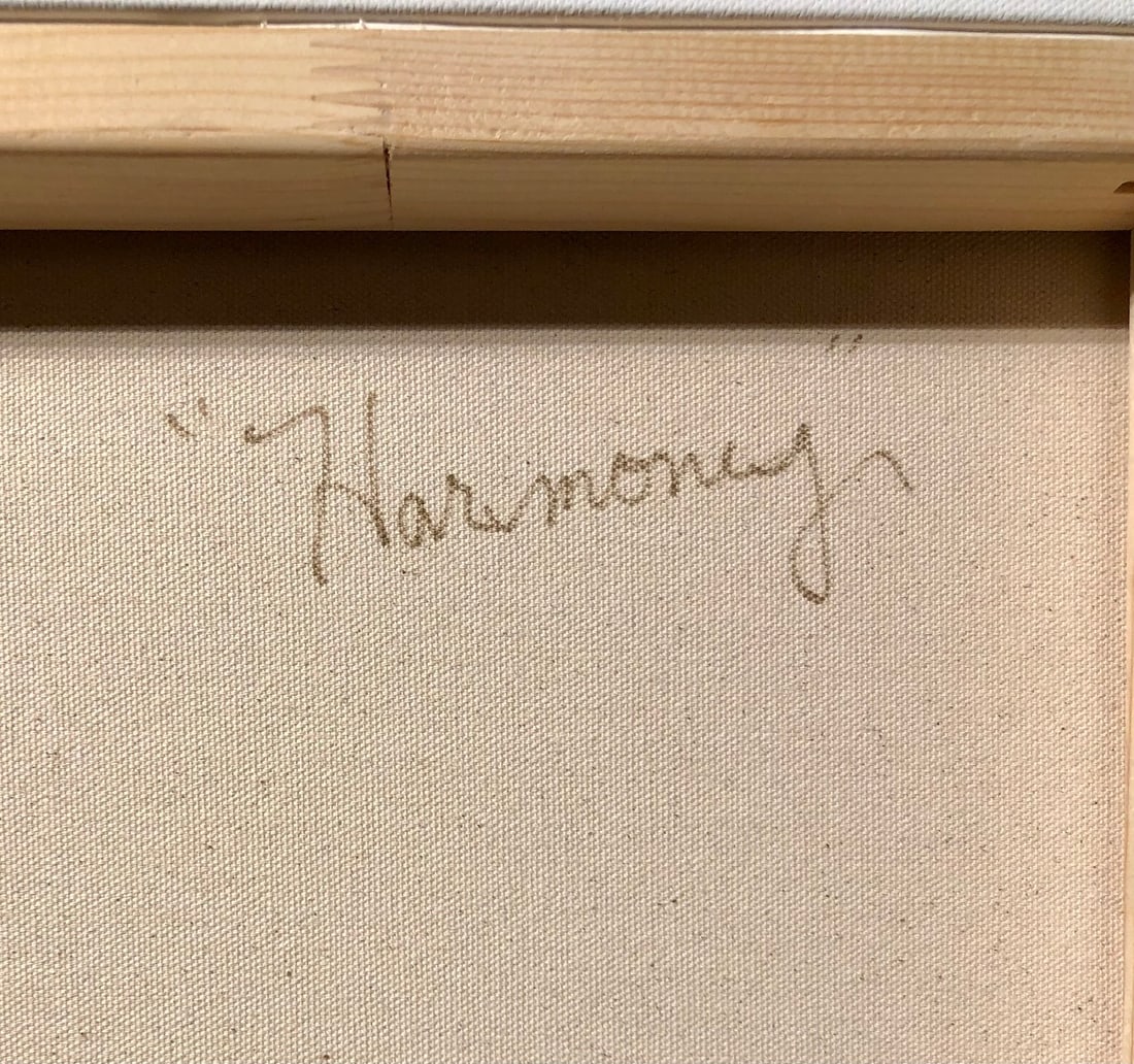 Barbara Owens "Harmony" Signed Original Acrylic - Abstract - 4