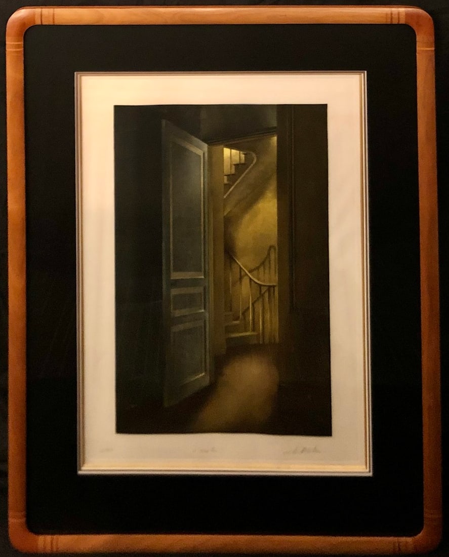 Christian Wouters "Lesca Lier" Signed Etching LE: Presenting a limited edition Etching by Christian Wouters: "Christian Wouters "Lesca Lier" Signed Etching LE". This Etching (Edition: Dec-99), measuring 33 x 25 x 2 inch, is a sought-after limited