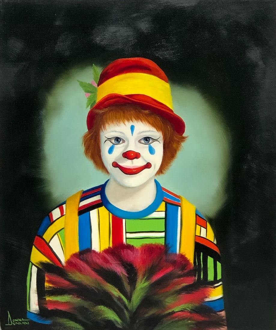 Donna Dunann "Peggy Williams" Signed Original Oil: Offered here is an original Oil on Canvas by Donna Dunann: "Donna Dunann "Peggy Williams" Signed Original Oil". This one-of-a-kind piece, measuring 20 x 16 x 2 inch, is a rare opportunity for