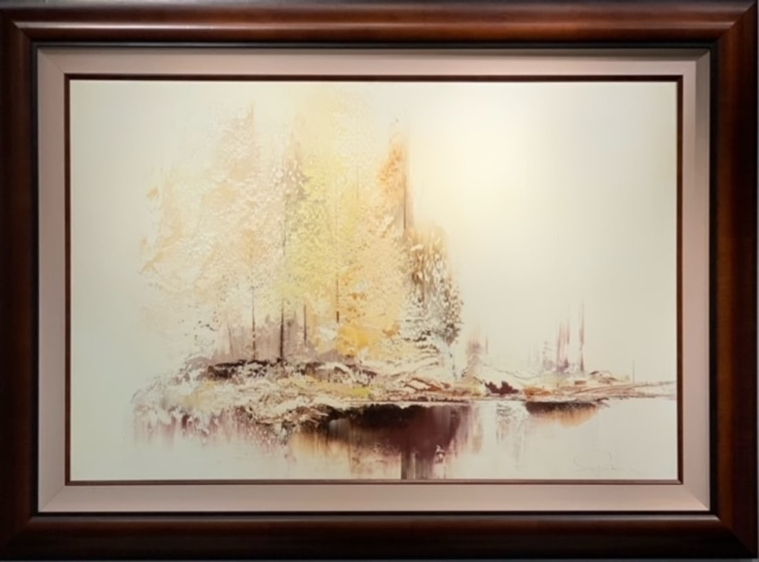 Original Acrylic on Board: Offered here is an original Original Acrylic on Board by Unknown: "Original Acrylic on Board". This one-of-a-kind piece, measuring 45 x 60 x 2 inch, is a rare opportunity for collectors to acquire an 