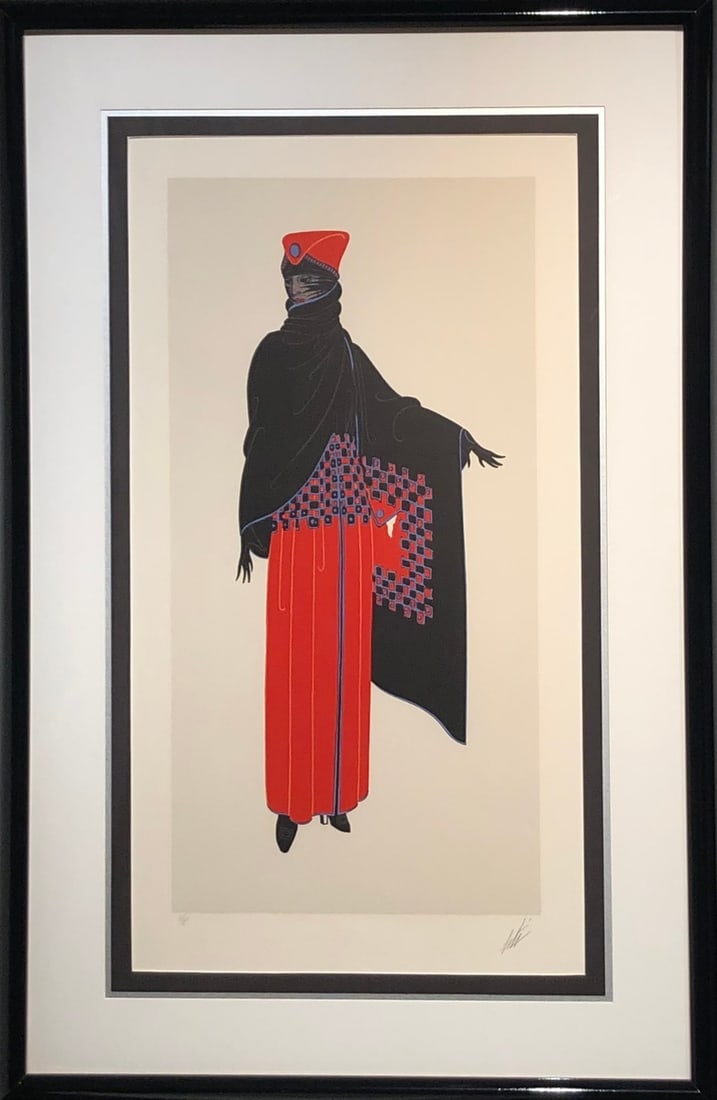 ERTE "Zsa Zsa" Signed Serigraph AP (1 of 7)