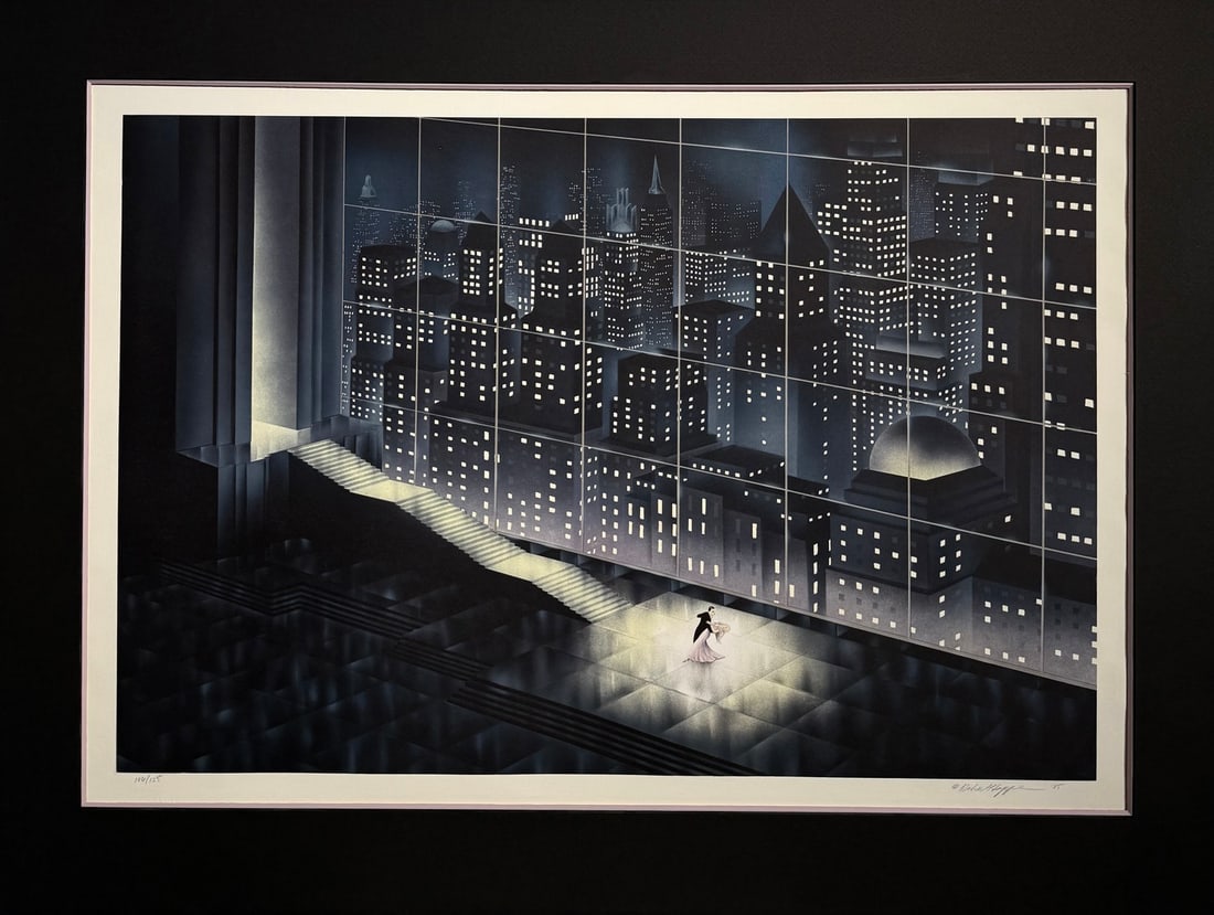 Robert Hoppe "Urban Rhapsody" Signed Serigraph LE (1 of 5)