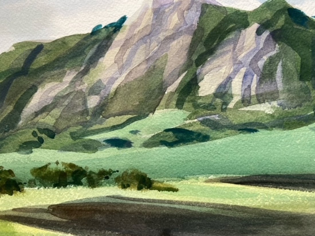 Richard Wagner Signed Original Watercolor - 3