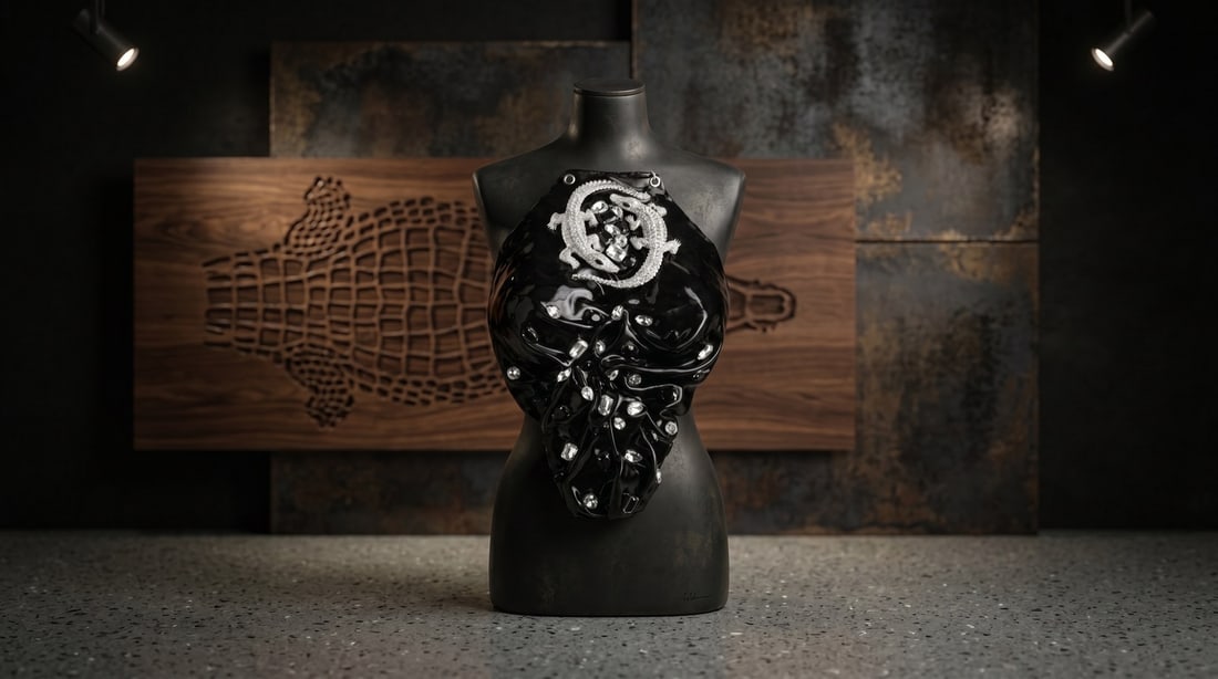 Mercedes Brunelli "Midnight Gator: Presenting this Mercedes Brunelli Sculpture: "Mercedes Brunelli "Midnight Gator". This piece, measuring 15 x 14 inch, is available at auction on LiveAuctioneers. Artist: Mercedes Brunelli Title: