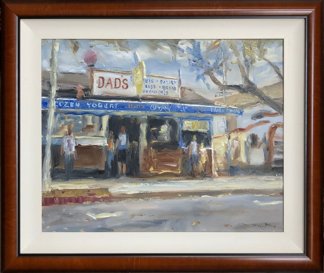 Jorn Fox Impressionist Signed Original Oil on Canvas: Offered here is an original Original Oil on Canvas by Jorn Fox: "Jorn Fox Impressionist Signed Original Oil on Canvas". This one-of-a-kind piece, measuring 33 x 39 x 2 inch, is a rare opportunity for 