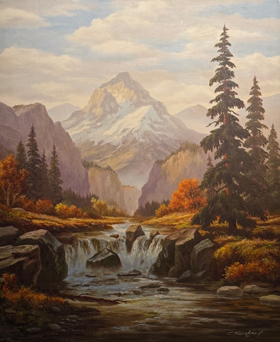 Frank Kecskes Jr. "High Country" Original Oil (landscape) (1 of 3)