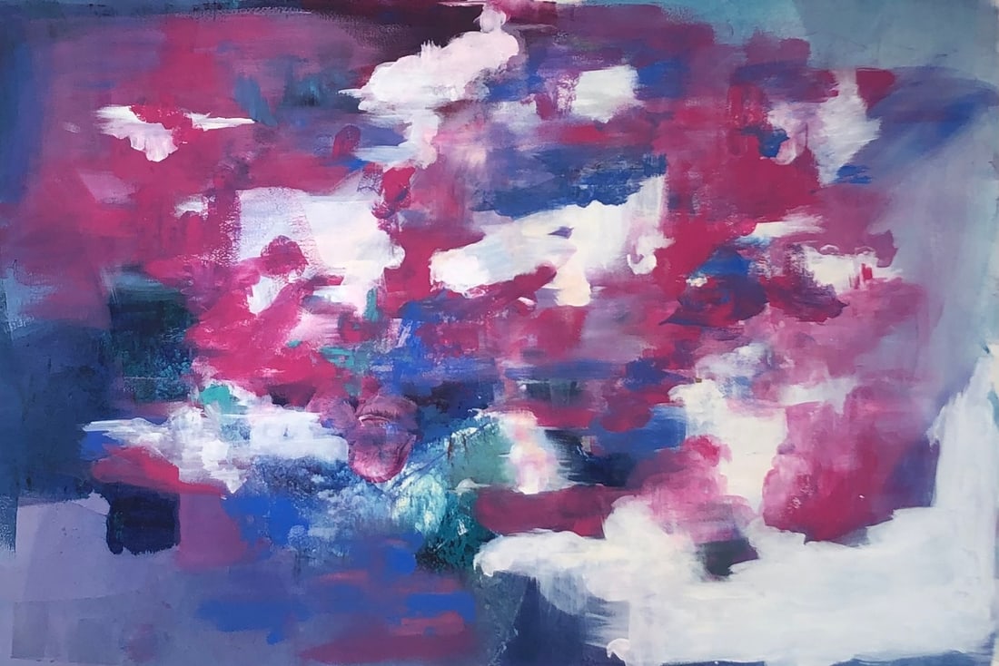 Michael Schofield (Untitled -Abstract) Signed Original Acrylic (1 of 5)