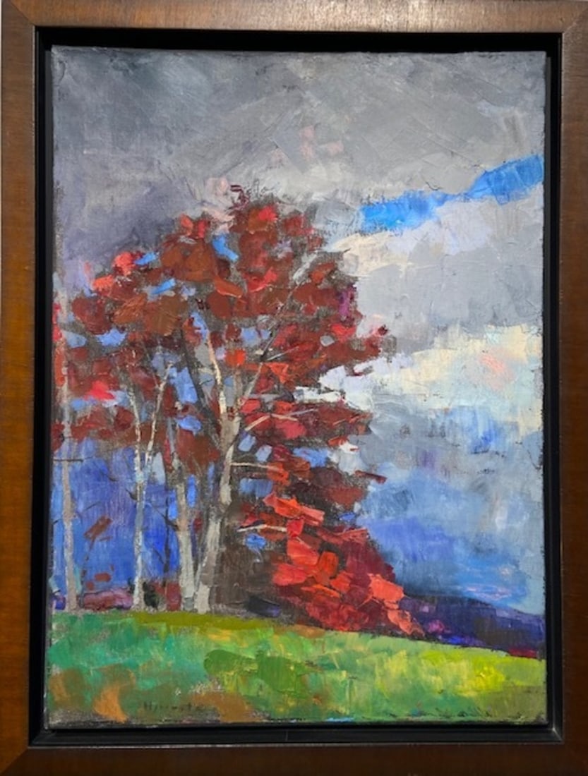 Larry Horowitz "Weather Shift" Signed Original Oil: Offered here is an original Oil on Canvas by Larry Horowitz: "Larry Horowitz "Weather Shift" Signed Original Oil". This one-of-a-kind piece, measuring 34 x 26 x 2 inch, is a rare opportunity for