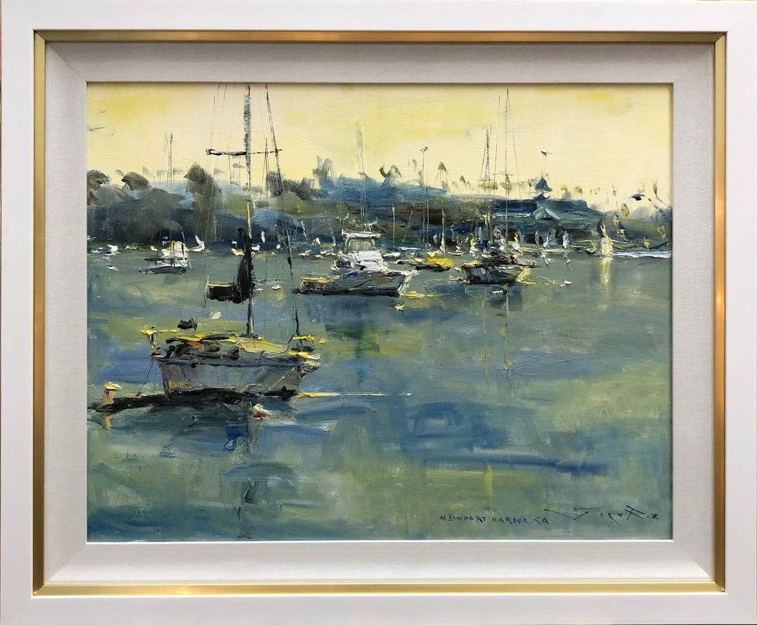 Jorn Fox Impressionist Signed Original Oil on Canvas: Offered here is an original Original Oil on Canvas by Jorn Fox: "Jorn Fox Impressionist Signed Original Oil on Canvas". This one-of-a-kind piece, measuring 29 x 35 x 2 inch, is a rare opportunity for 