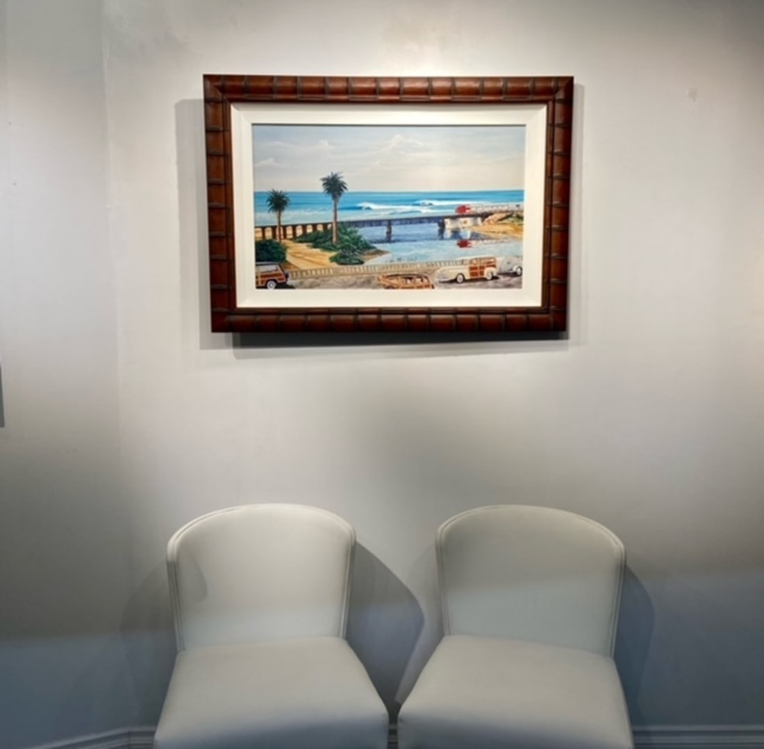 Glenn B. Martin "Trestles" Signed Lithograph - 2