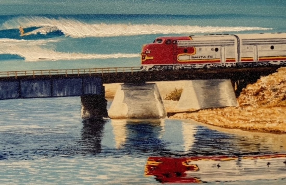 Glenn B. Martin "Trestles" Signed Lithograph - 5
