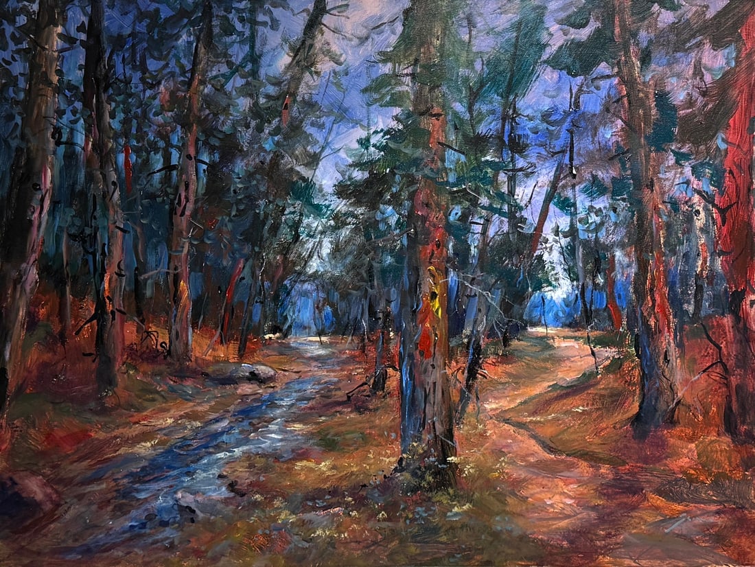 Michael Schofield: Presenting this Michael Schofield Original acrylic on canvas: "Michael Schofield". This piece, measuring 30 x 40 x 1 inch, is available at auction on LiveAuctioneers. Artist: Michael Schofield Title: 