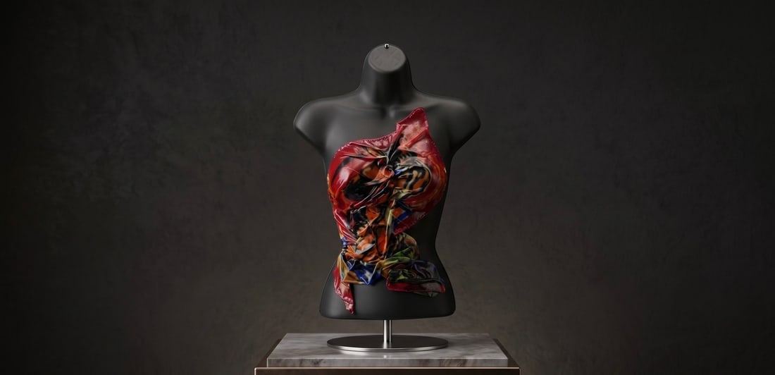 Mercedes Brunelli "Picasso" CorsArt Corset, Fabric, Resin: Presenting this Mercedes Brunelli Sculpture: "Mercedes Brunelli "Picasso" CorsArt Corset, Fabric, Resin". This piece, measuring 18 x 10 inch, is available at auction on LiveAuctioneers. Artist: