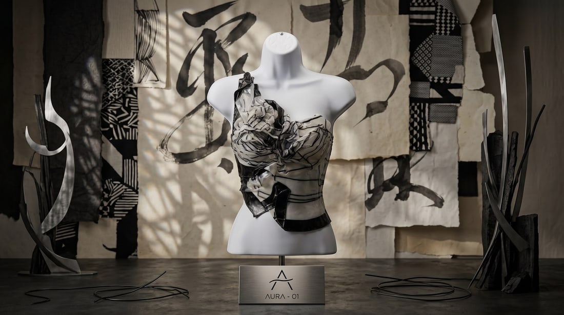 Mercedes Brunelli "Blurred Lines" Fabric Resin: Presenting this Mercedes Brunelli Sculpture: "Mercedes Brunelli "Blurred Lines" Fabric Resin". This piece, measuring 17 x 12 inch, is available at auction on LiveAuctioneers. Artist: Mercedes