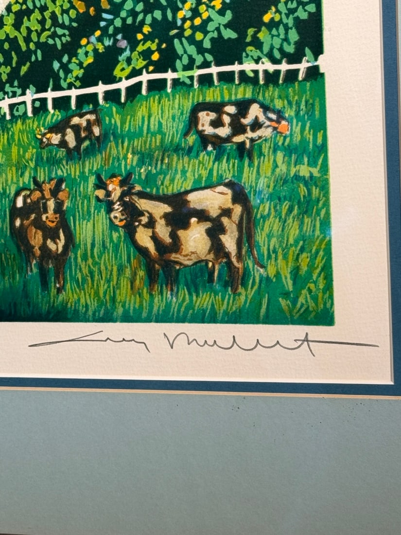 Guy Buffet "Chasing Rainbows" Serigraph on paper - 6