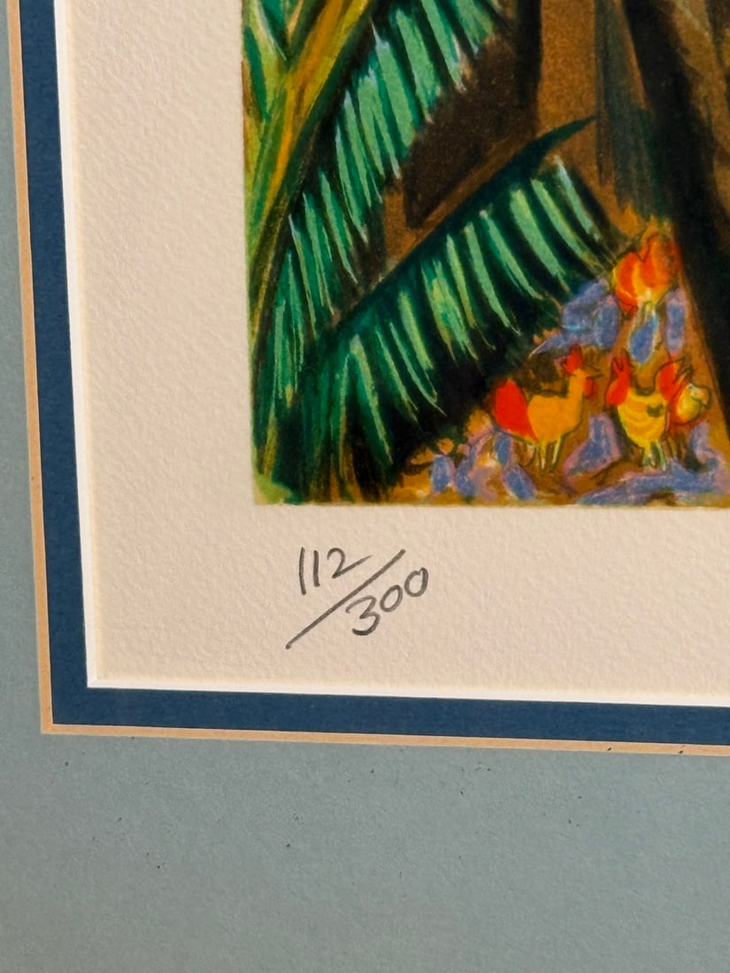 Guy Buffet "Chasing Rainbows" Serigraph on paper - 7
