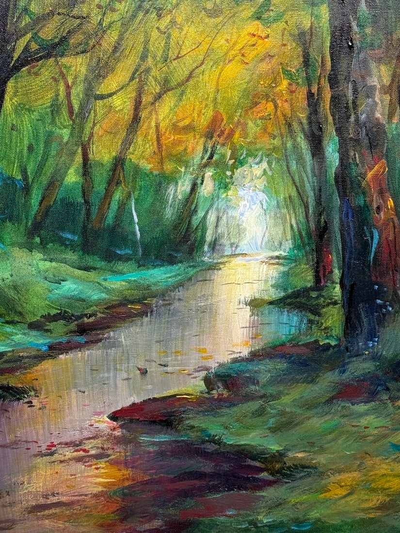 Michael Schofeild "Emerald Forest" Original - 3