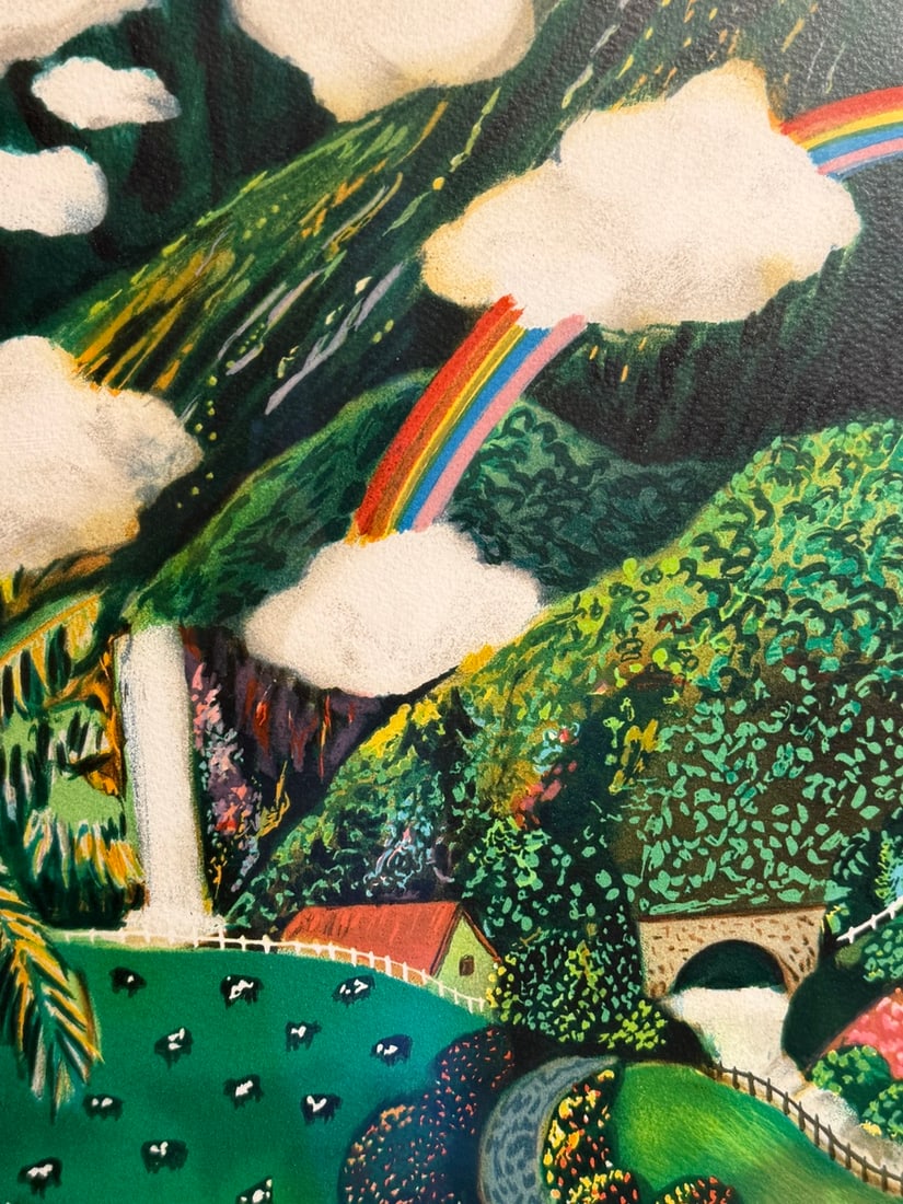 Guy Buffet "Chasing Rainbows" Serigraph on paper - 4