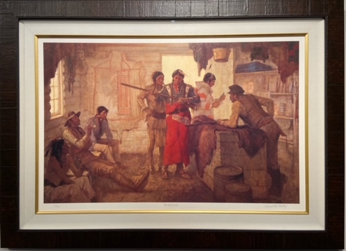 Kenneth Riley "Reaching for The Reality" Signed Litho (1 of 6)