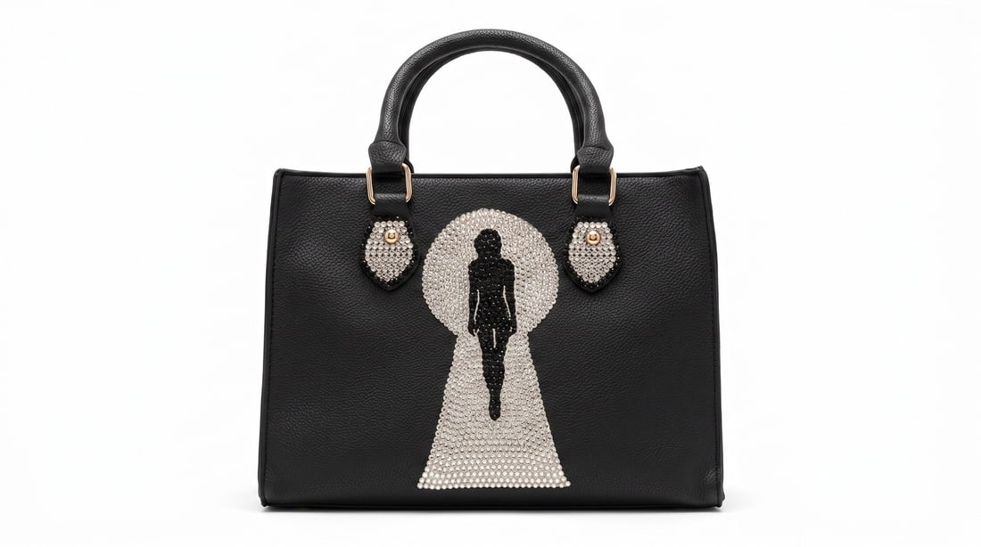 Mercedes Brunelli "Peeking Inward" Tote (1 of 3)
