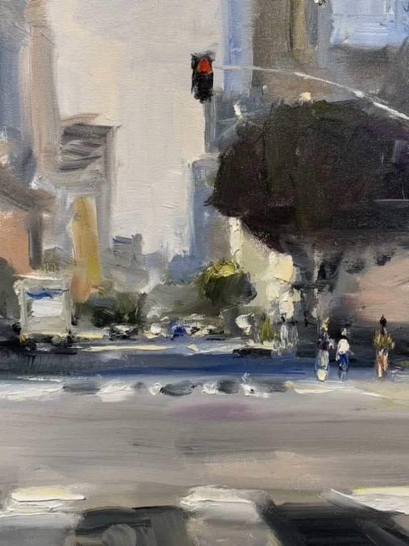 Jorn Fox Impressionist Signed Original Oil on Canvas - 4