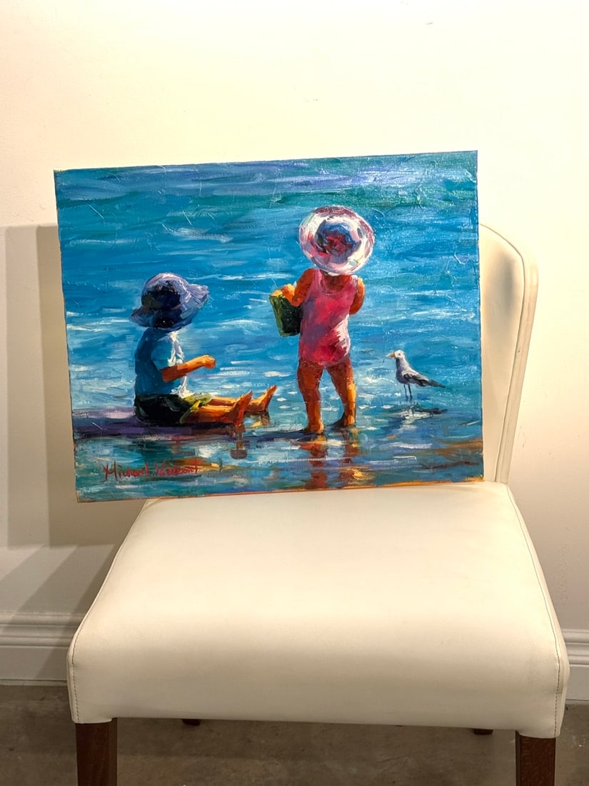 Michael Vincent Original "Beach Party For Three" - 2