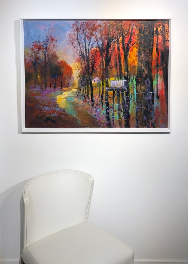 Michael Schofield (Impressionist - Landscape) Signed Original Acrylic - 2