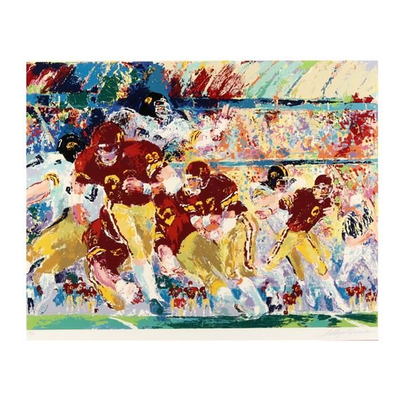 LEROY NEIMAN SERIGRAPH.........IOWA VS. MINNESOTA ... (1 of 2)